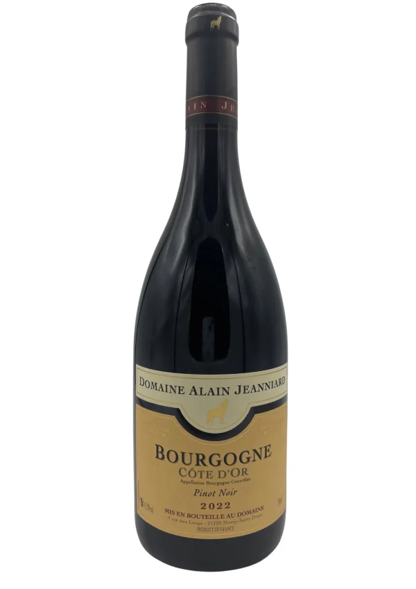 Bourgogne Côte d&rsquo;Or Pinot Noir 2022 - Vins Rouges Harmonieux pour Chaque Occasion