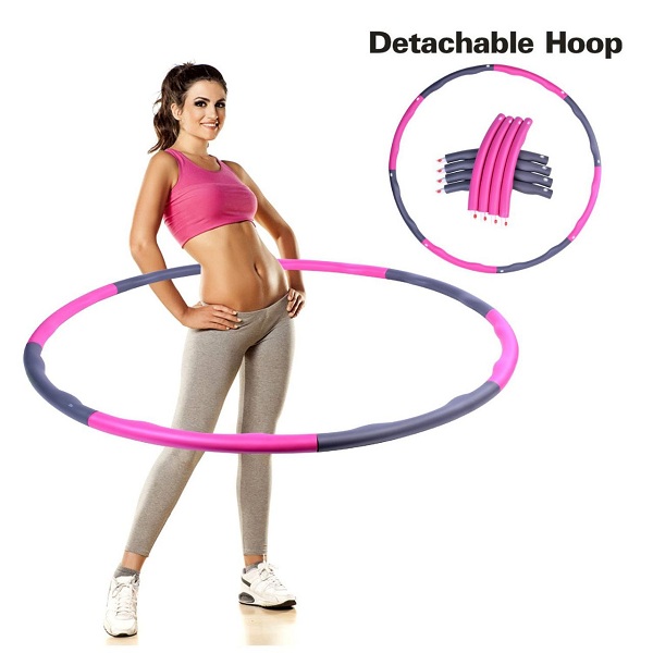 Cerceau De Fitness Démontable – Pour d’exercices d’aérobic - Vins Rouges Harmonieux pour Chaque Occasion