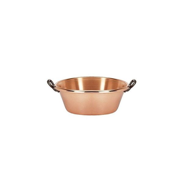Bassine à confiture en cuivre De Buyer 38cm - Vins Rouges Harmonieux pour Chaque Occasion
