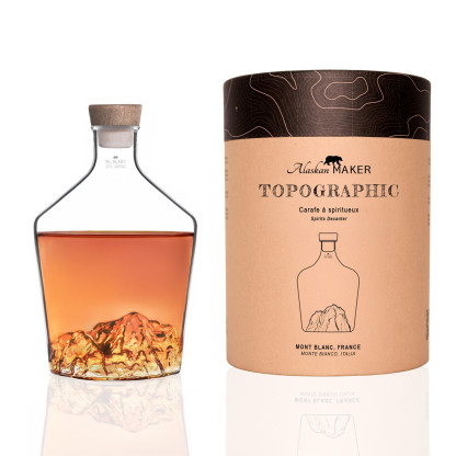 Carafe à spiritueux : Mont Blanc TOPOGRAPHIC - Vins Rouges Harmonieux pour Chaque Occasion Carafe à spiritueux : Mont Blanc TOPOGRAPHIC - Vins Rouges Harmonieux pour Chaque Occasion