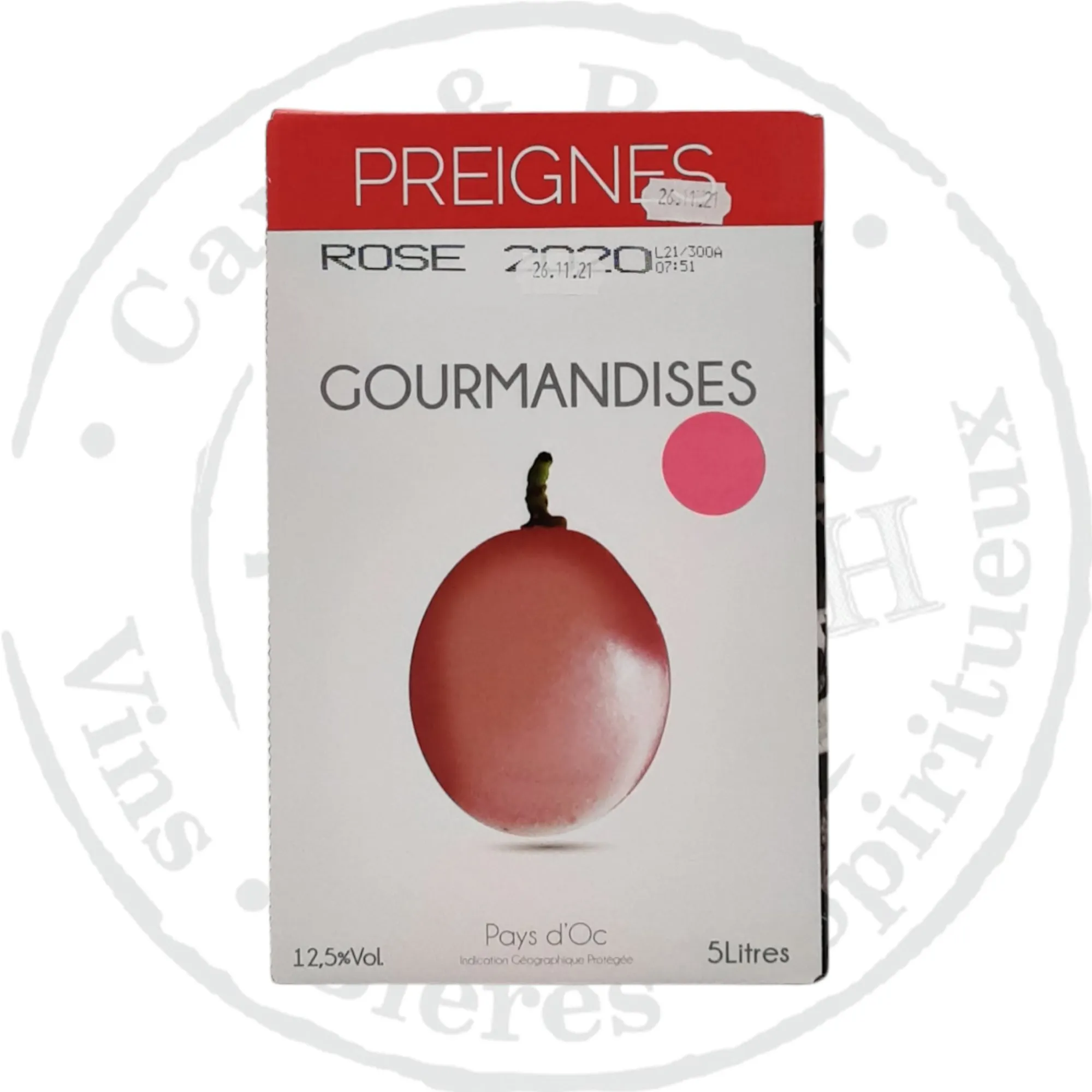 Bib Preignes Gourmandises Rosé – 5 Litres - Vins Rouges Harmonieux pour Chaque Occasion Bib Preignes Gourmandises Rosé – 5 Litres - Vins Rouges Harmonieux pour Chaque Occasion