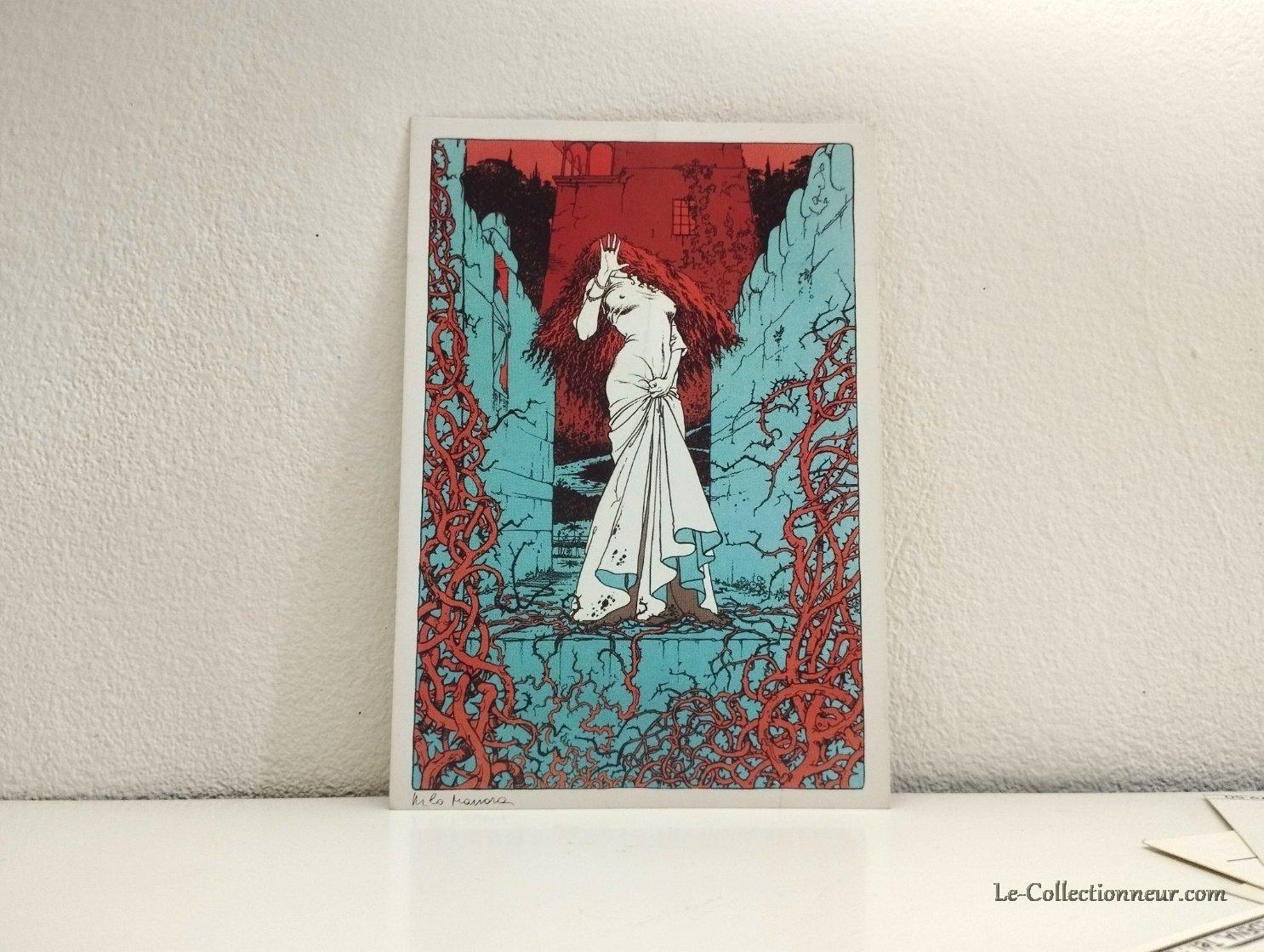 Carte postale érotique Milo Manara - Vins Rouges Harmonieux pour Chaque Occasion Carte postale érotique Milo Manara - Vins Rouges Harmonieux pour Chaque Occasion