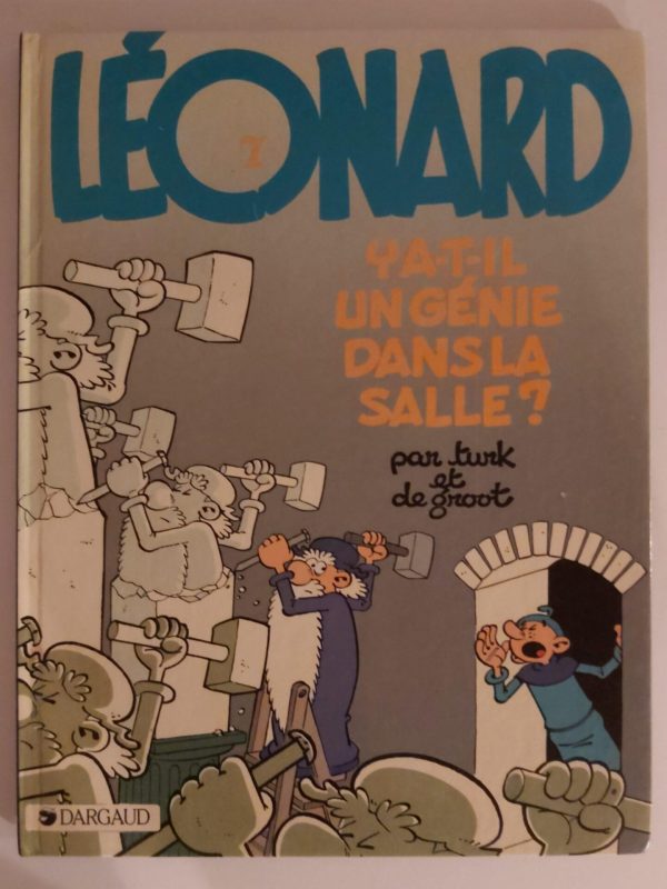 BD Léonard – Y a t-il un génie dans la salle 1982 - Vins Rouges Harmonieux pour Chaque Occasion
