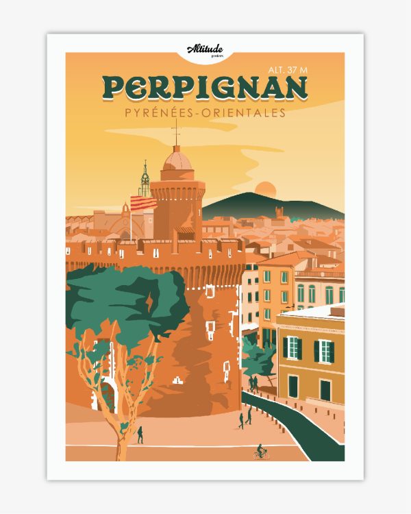 Carte postale Perpignan - Vins Rouges Harmonieux pour Chaque Occasion