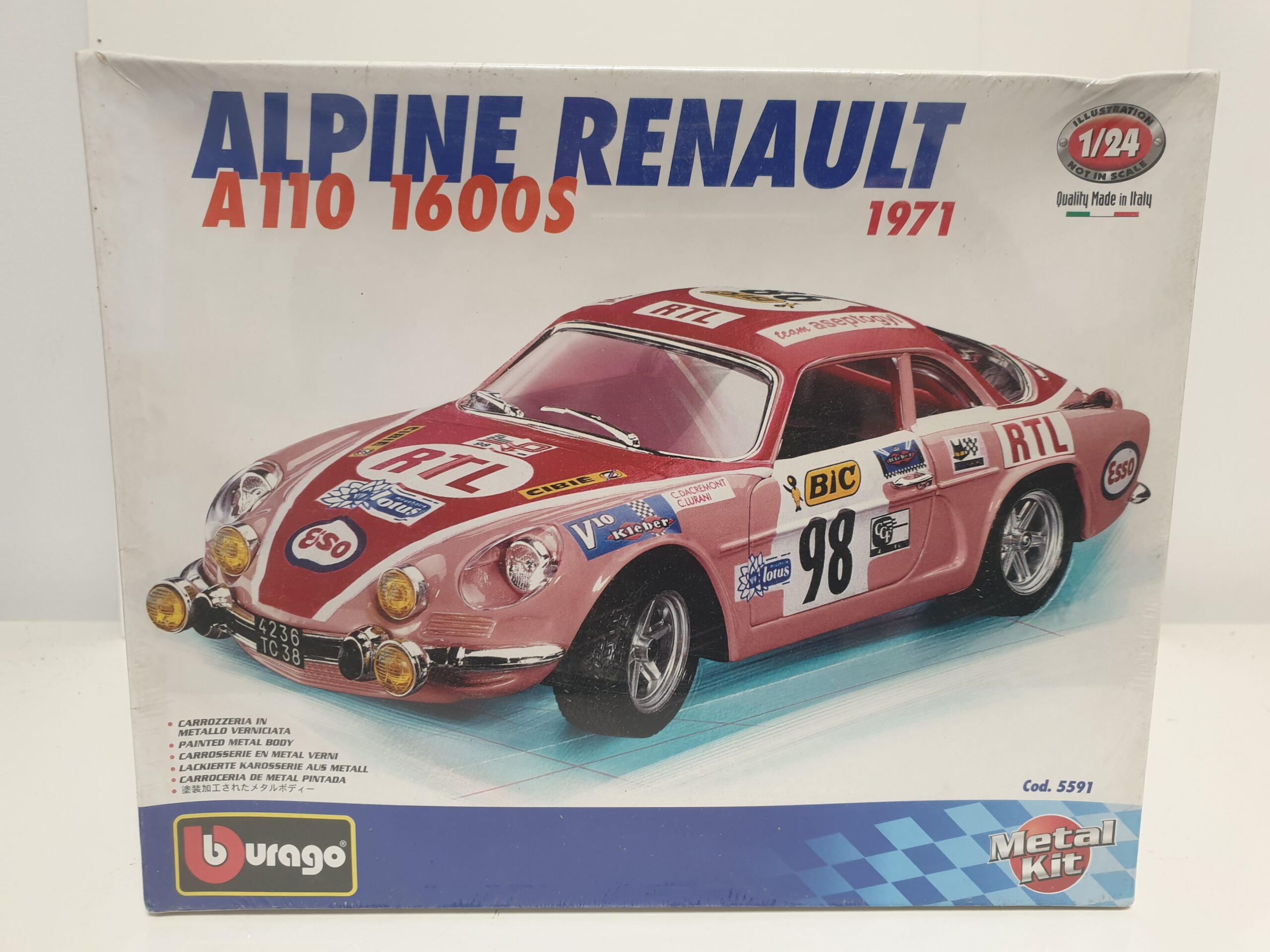 Alpine A110 1600S ” RTL” sous Blister - Vins Rouges Harmonieux pour Chaque Occasion Alpine A110 1600S ” RTL” sous Blister - Vins Rouges Harmonieux pour Chaque Occasion
