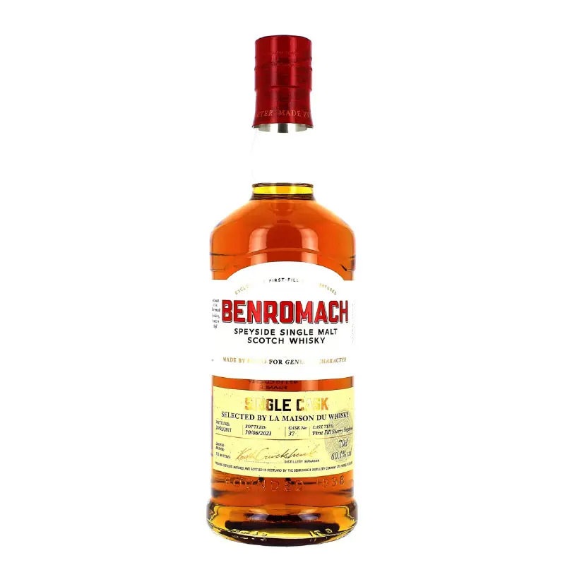 BENROMACH 2011 Single Cask MW - Vins Rouges Harmonieux pour Chaque Occasion BENROMACH 2011 Single Cask MW - Vins Rouges Harmonieux pour Chaque Occasion