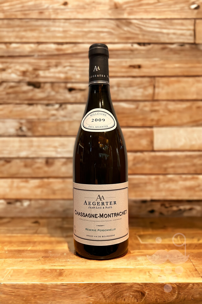 Aegerter Chassagne-Montrachet 2009 - Vins Rouges Harmonieux pour Chaque Occasion Aegerter Chassagne-Montrachet 2009 - Vins Rouges Harmonieux pour Chaque Occasion