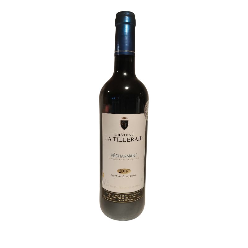 AOP PECHARMANT ROUGE CHATEAU LA TILLERAIE 2019 - Vins Rouges Harmonieux pour Chaque Occasion AOP PECHARMANT ROUGE CHATEAU LA TILLERAIE 2019 - Vins Rouges Harmonieux pour Chaque Occasion
