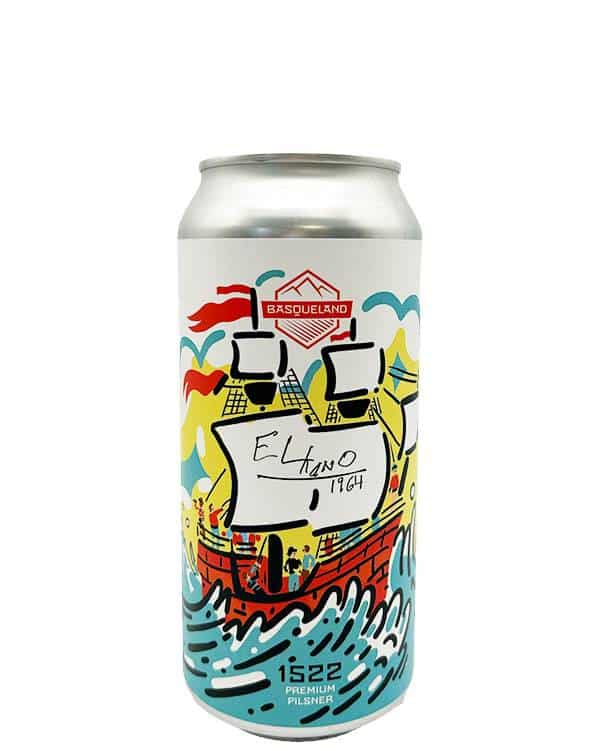 Bière Brasserie Basqueland - Elkano - Pils - 44cl can - Vins Rouges Harmonieux pour Chaque Occasion Bière Brasserie Basqueland - Elkano - Pils - 44cl can - Vins Rouges Harmonieux pour Chaque Occasion