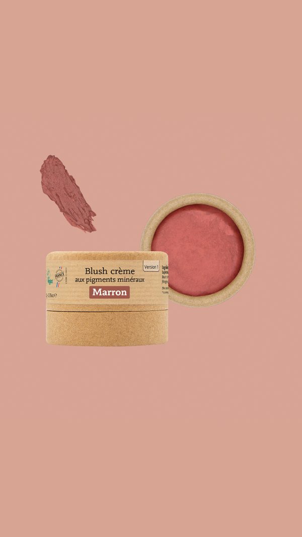 Blush Crème Bio Marron – Pigments Minéraux Naturels – Fabrication Française - Vins Rouges Harmonieux pour Chaque Occasion