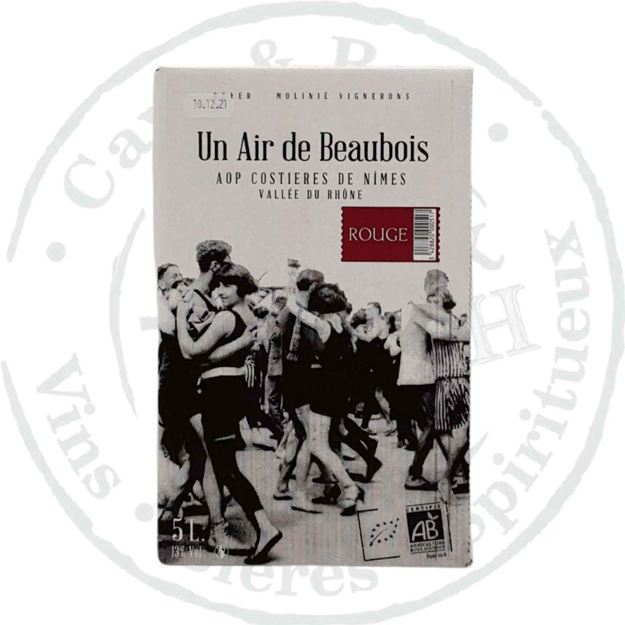 Bib Un Air De Beaubois Rouge Bio – 5 litres - Vins Rouges Harmonieux pour Chaque Occasion Bib Un Air De Beaubois Rouge Bio – 5 litres - Vins Rouges Harmonieux pour Chaque Occasion