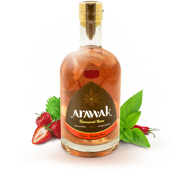 Arawak Fraise Basilic Thaï 70cl 32° - Vins Rouges Harmonieux pour Chaque Occasion