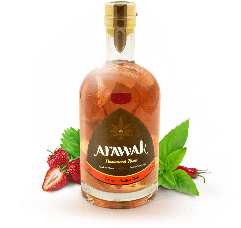 Arawak Fraise Basilic Thaï 70cl 32° - Vins Rouges Harmonieux pour Chaque Occasion Arawak Fraise Basilic Thaï 70cl 32° - Vins Rouges Harmonieux pour Chaque Occasion