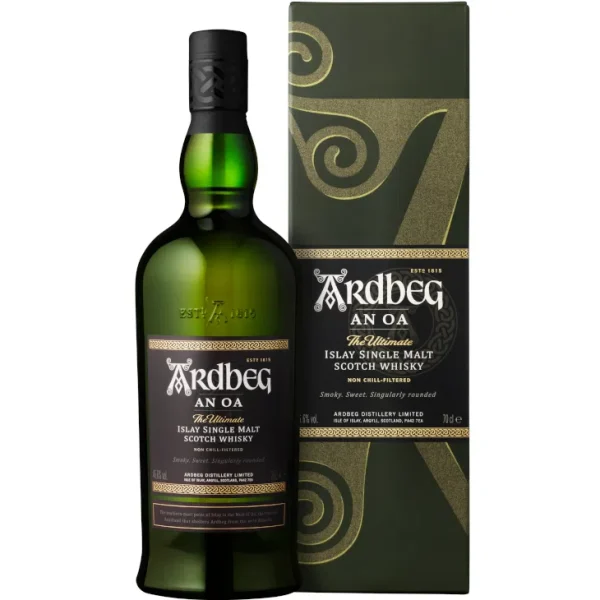 Ardberg 10 ans – Avec coffret – Whisky 70cl 46° - Vins Rouges Harmonieux pour Chaque Occasion