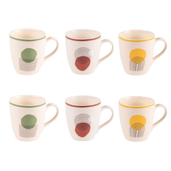 Bastide Coffret sunset 6 tasses 23cl - Vins Rouges Harmonieux pour Chaque Occasion