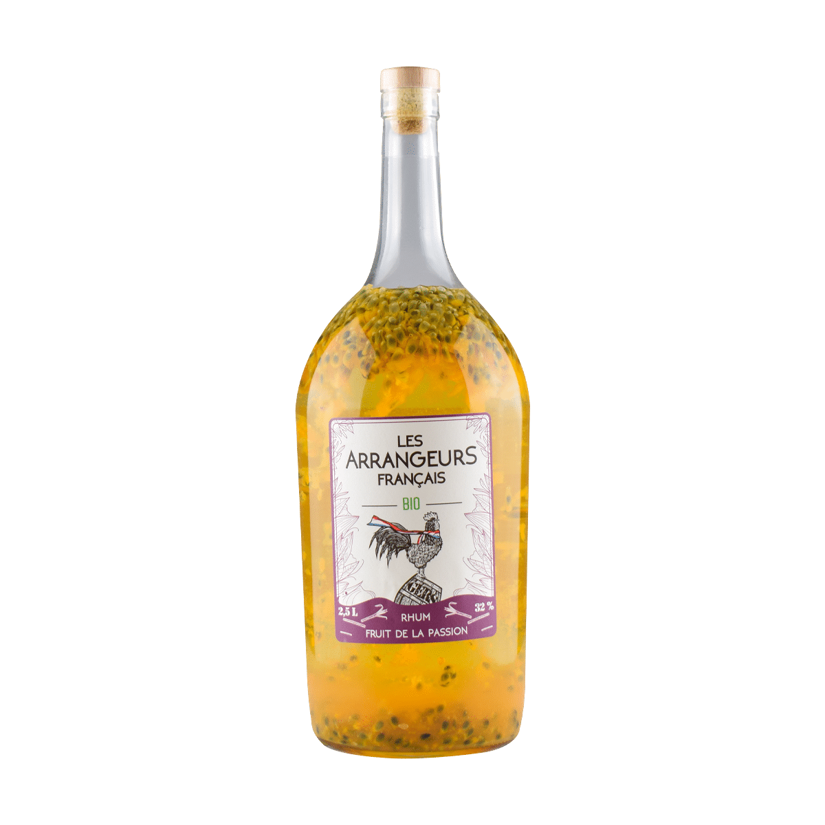 Arrangé Bio à base de Rhum : Fruit de la Passion – Pot Gascon 2,5 L - Vins Rouges Harmonieux pour Chaque Occasion Arrangé Bio à base de Rhum : Fruit de la Passion – Pot Gascon 2,5 L - Vins Rouges Harmonieux pour Chaque Occasion