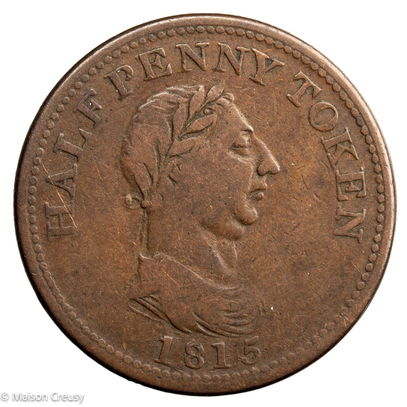 Canada Nouvelle Ecosse half penny token 1815 - Vins Rouges Harmonieux pour Chaque Occasion Canada Nouvelle Ecosse half penny token 1815 - Vins Rouges Harmonieux pour Chaque Occasion