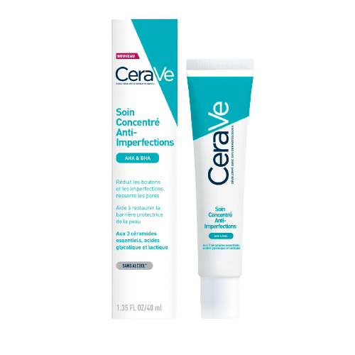 Cerave Soin Concentré Anti-Imperfections AHA & BHA 40 ml - Vins Rouges Harmonieux pour Chaque Occasion