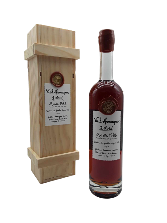 Armagnac Delord AOP Vieil Armagnac Récolte 1986 40% - Vins Rouges Harmonieux pour Chaque Occasion Armagnac Delord AOP Vieil Armagnac Récolte 1986 40% - Vins Rouges Harmonieux pour Chaque Occasion