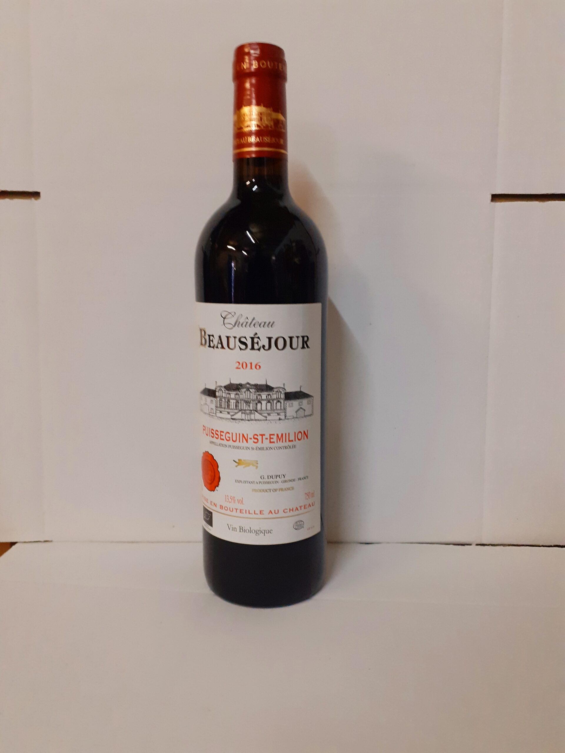 Bordeaux ~ Château Beauséjour Puisseguin ~ St Emilion ~ Rouge ~ Label Bio ~ 14,5° - Vins Rouges Harmonieux pour Chaque Occasion Bordeaux ~ Château Beauséjour Puisseguin ~ St Emilion ~ Rouge ~ Label Bio ~ 14,5° - Vins Rouges Harmonieux pour Chaque Occasion