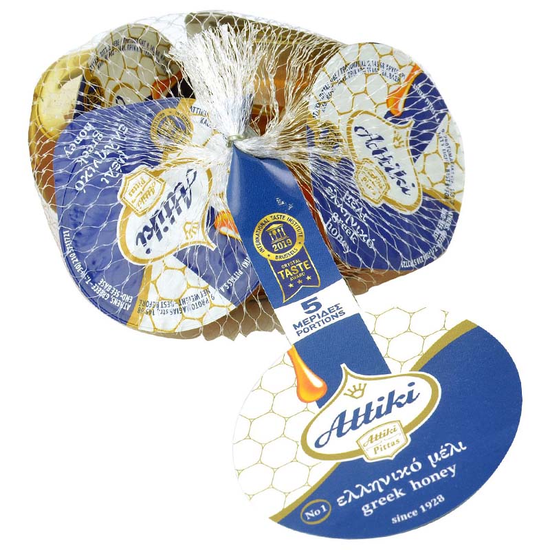 ATTIKI Miel Grec Classique 5x30gr - Vins Rouges Harmonieux pour Chaque Occasion ATTIKI Miel Grec Classique 5x30gr - Vins Rouges Harmonieux pour Chaque Occasion