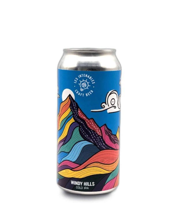 Bière Les Intenables - Windy Hills - Cold IPA - 44cl - CAN - Vins Rouges Harmonieux pour Chaque Occasion