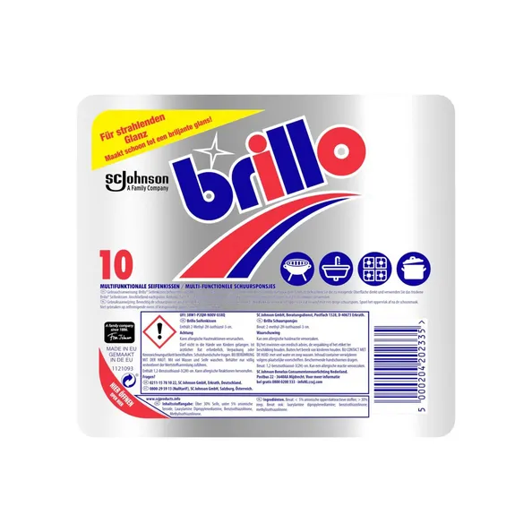 Brillo multi-functionele schuursponsjes (10 stuks) - Vins Rouges Harmonieux pour Chaque Occasion Brillo multi-functionele schuursponsjes (10 stuks) - Vins Rouges Harmonieux pour Chaque Occasion