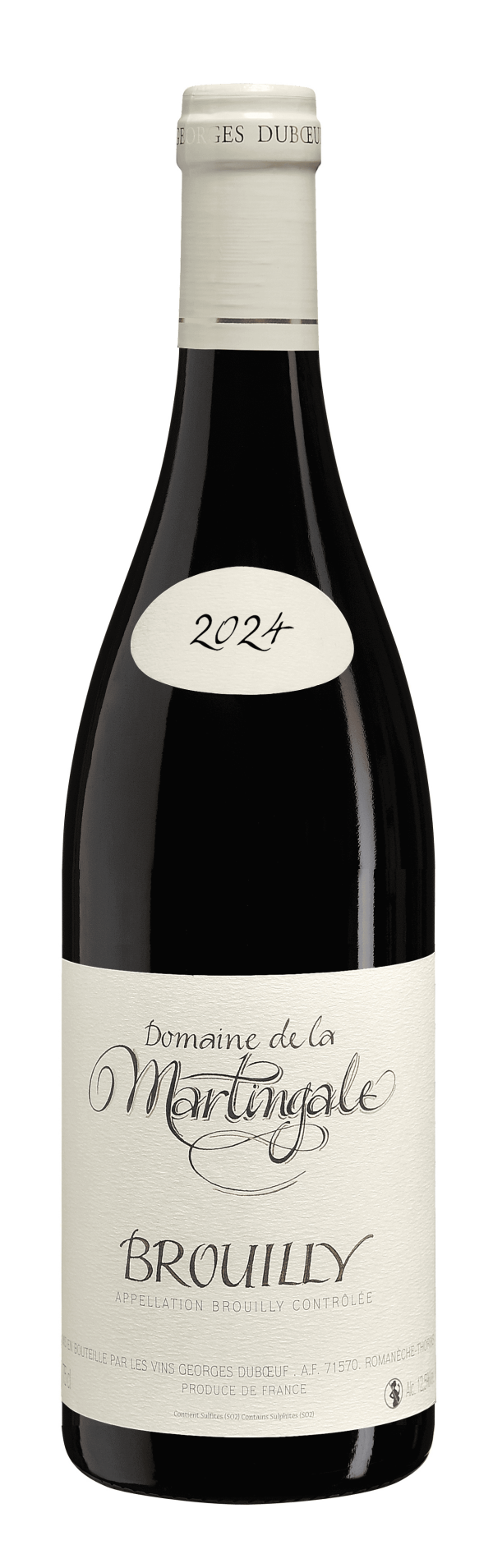 Brouilly 2024 Domaine De La Martingale - Vins Rouges Harmonieux pour Chaque Occasion