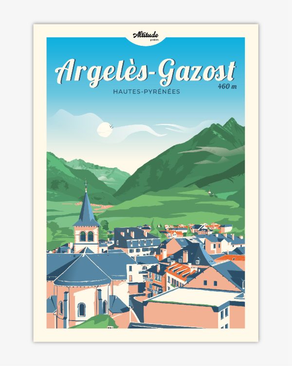 Carte postale Argelès-Gazost - Vins Rouges Harmonieux pour Chaque Occasion