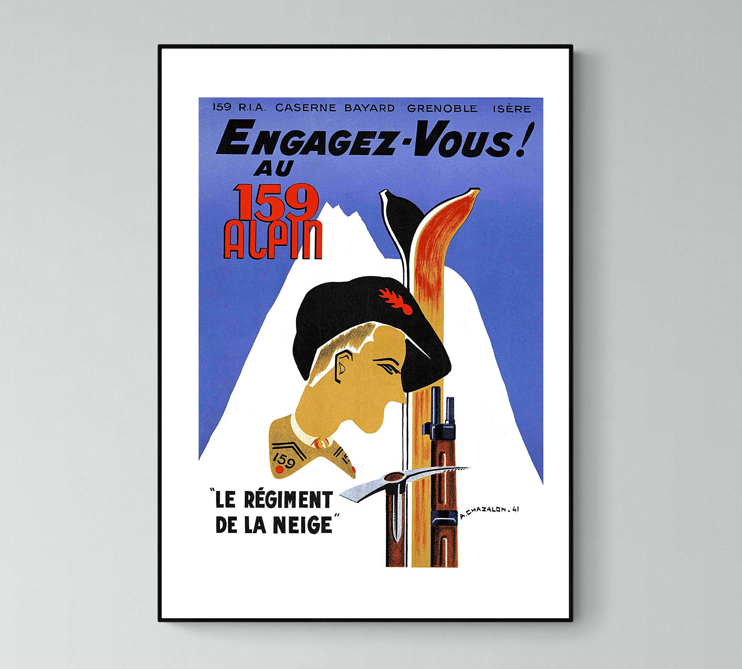 Affiche Engagez-vous au 159 régiment Meuse - Vins Rouges Harmonieux pour Chaque Occasion Affiche Engagez-vous au 159 régiment Meuse - Vins Rouges Harmonieux pour Chaque Occasion