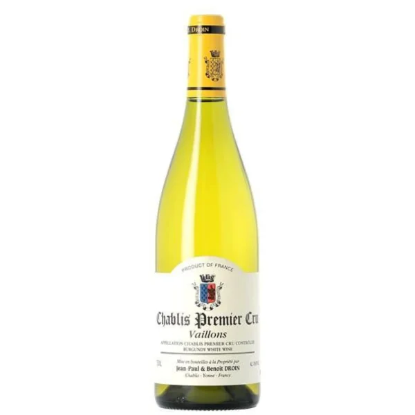Chablis 1er cru “Vaillons” 2023 Domaine Jean Paul & Benoit Droin - Vins Rouges Harmonieux pour Chaque Occasion