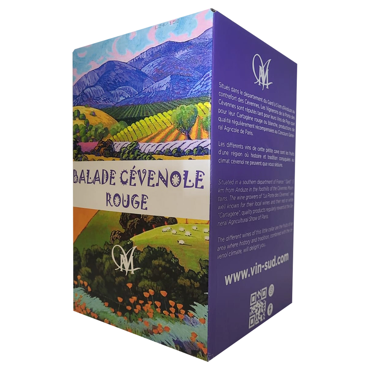 BIB Cévennes Rouge - Vins Rouges Harmonieux pour Chaque Occasion BIB Cévennes Rouge - Vins Rouges Harmonieux pour Chaque Occasion