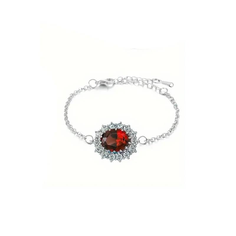 Bracelet royal red crystal medaillon - Vins Rouges Harmonieux pour Chaque Occasion Bracelet royal red crystal medaillon - Vins Rouges Harmonieux pour Chaque Occasion