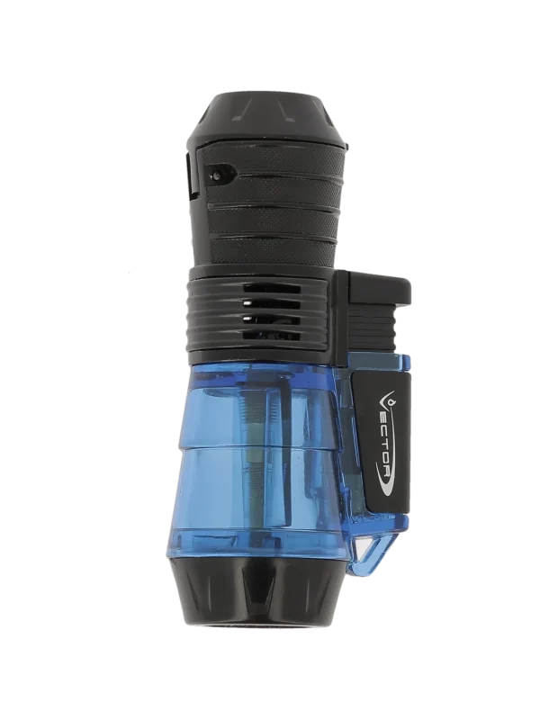 Briquet Vector Triforce Bleu Transparent - Vins Rouges Harmonieux pour Chaque Occasion