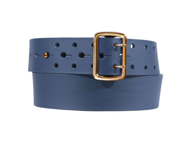 Ceinture en cuir bleu marine perforations style armée, boucle en laiton 4091 Choisir - Vins Rouges Harmonieux pour Chaque Occasion Ceinture en cuir bleu marine perforations style armée, boucle en laiton 4091 Choisir - Vins Rouges Harmonieux pour Chaque Occasion