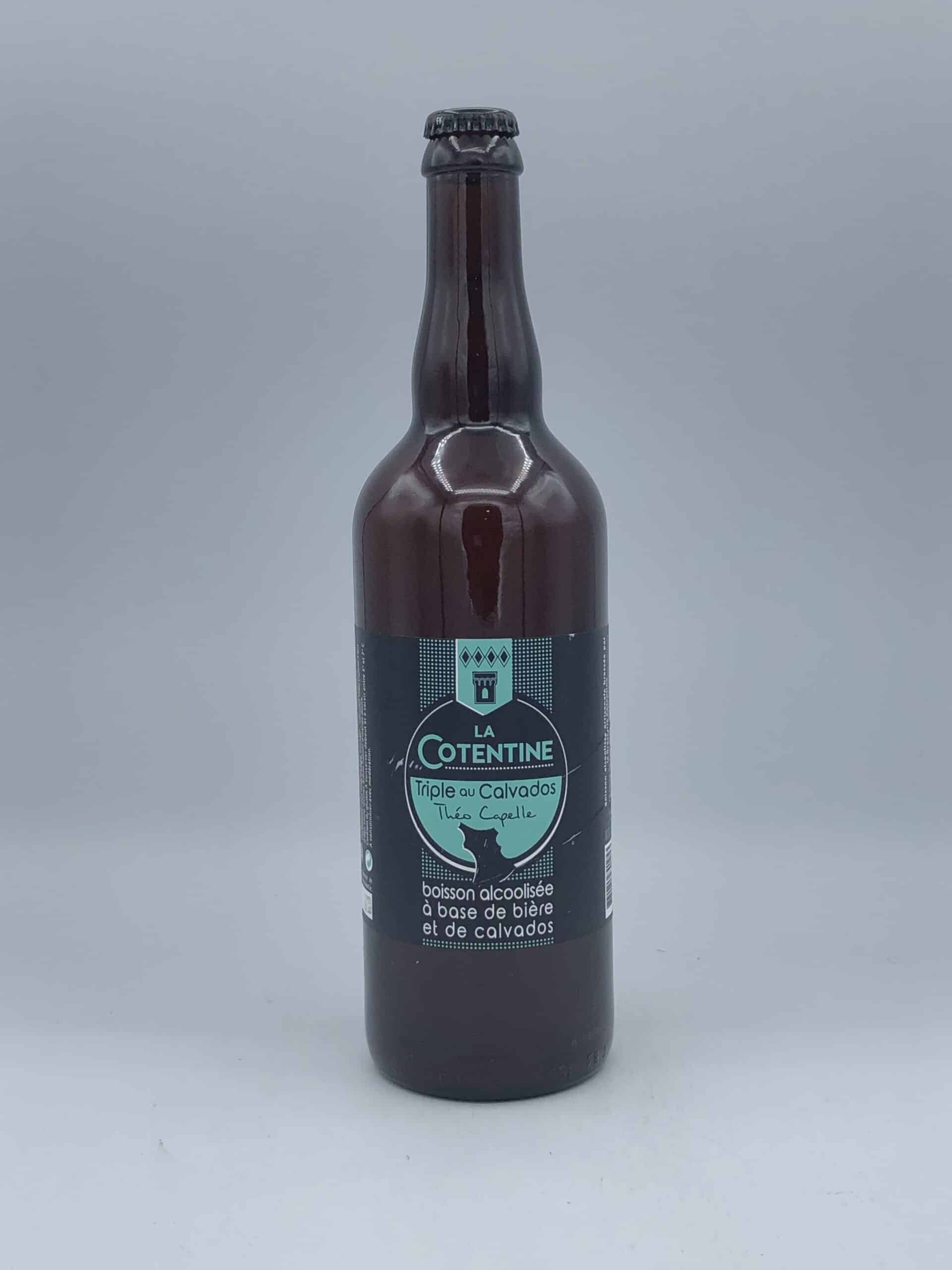 BIERE COTENTINE 75CL TRIPLE AU CALVADOS - Vins Rouges Harmonieux pour Chaque Occasion BIERE COTENTINE 75CL TRIPLE AU CALVADOS - Vins Rouges Harmonieux pour Chaque Occasion