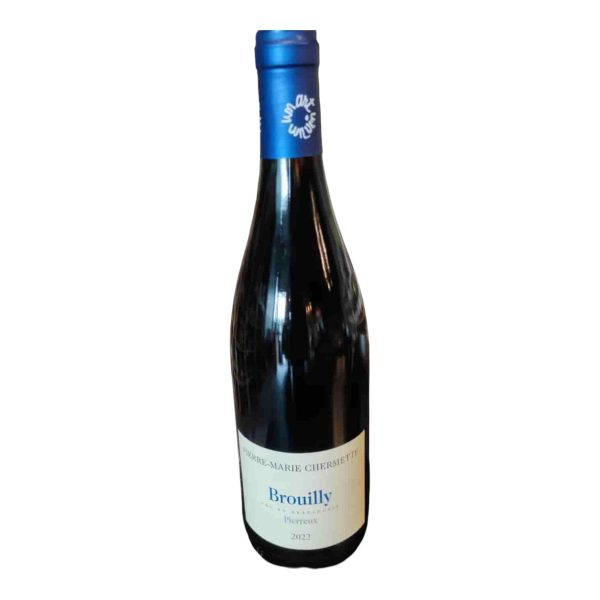 BROUILLY PIERREUX 2022 CHERMETTE 75 CL 12° - Vins Rouges Harmonieux pour Chaque Occasion