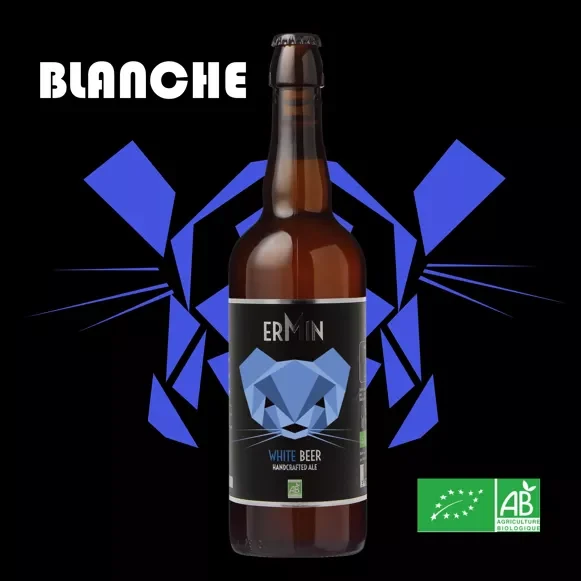 Bière Blanche 12 x 33CL « ERMIN » Bio - Vins Rouges Harmonieux pour Chaque Occasion Bière Blanche 12 x 33CL « ERMIN » Bio - Vins Rouges Harmonieux pour Chaque Occasion