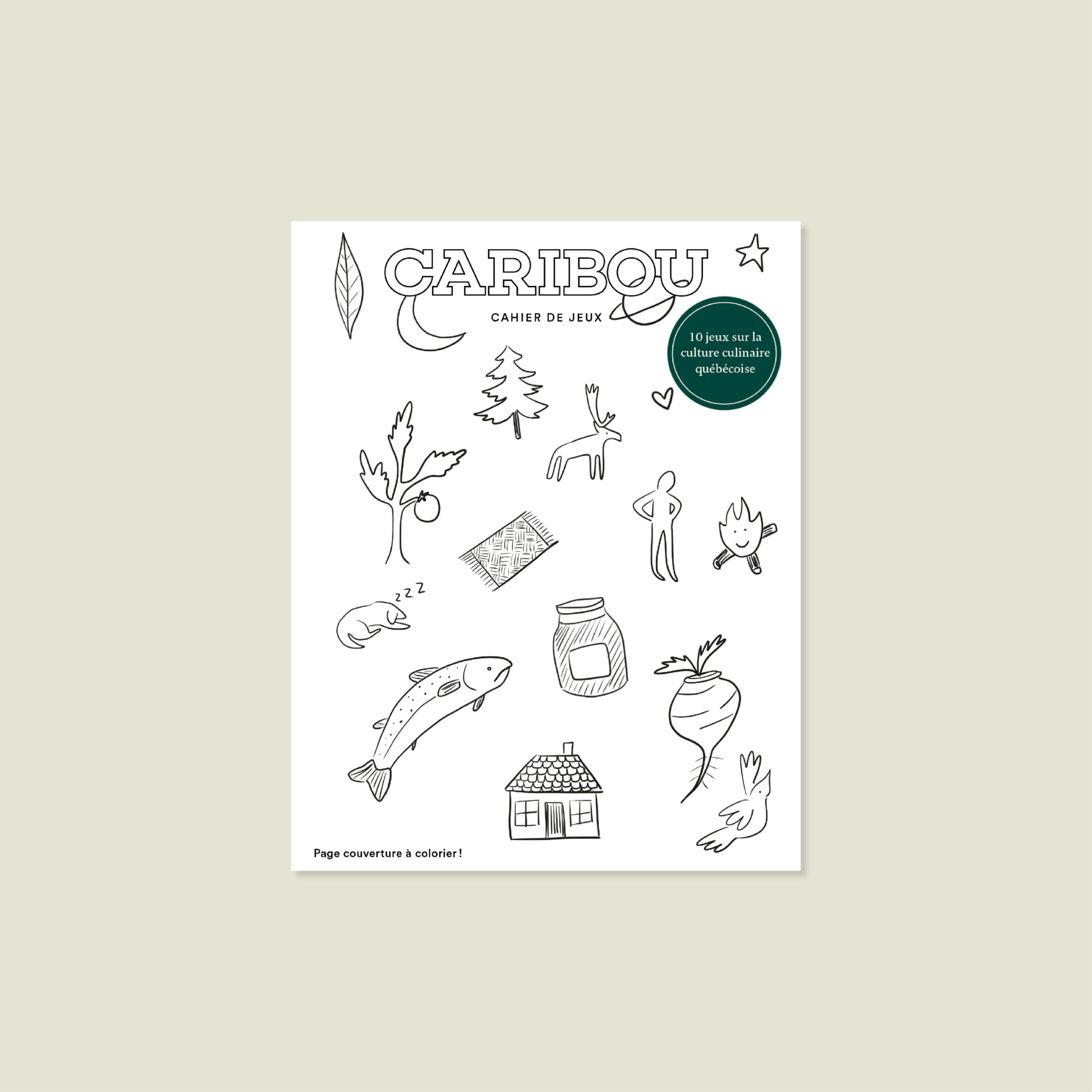 Cahier de jeux Caribou - Vins Rouges Harmonieux pour Chaque Occasion Cahier de jeux Caribou - Vins Rouges Harmonieux pour Chaque Occasion
