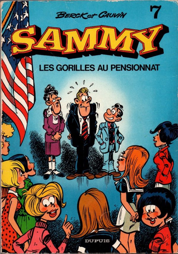 Berck & Cauvin – Sammy N° 7 « Les Gorilles au pensionnat » (1976) - Vins Rouges Harmonieux pour Chaque Occasion