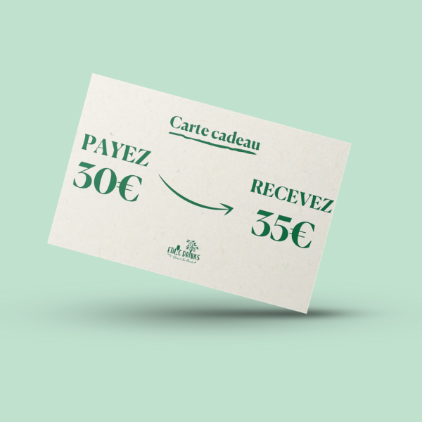 Carte-cadeau 35€ - Vins Rouges Harmonieux pour Chaque Occasion