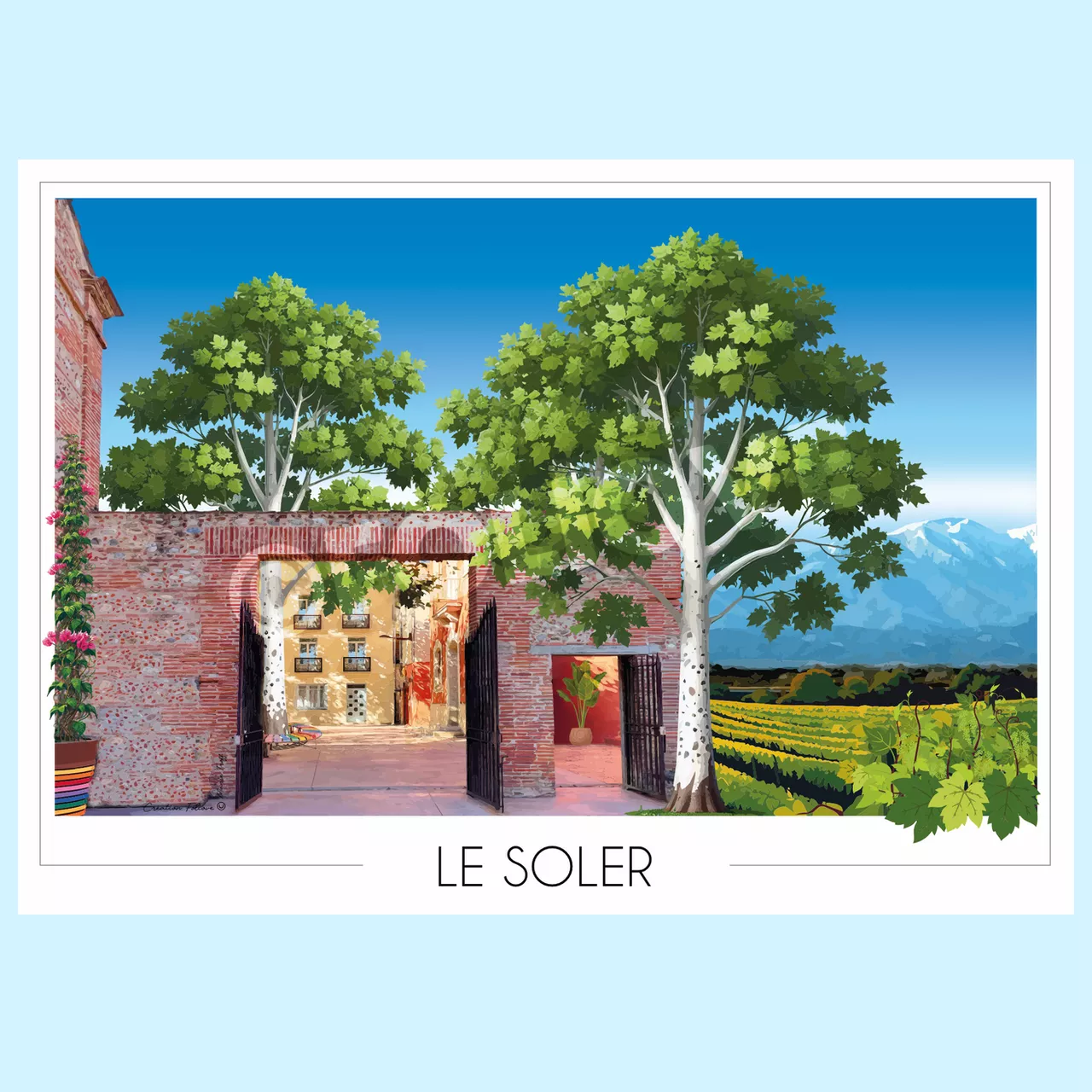 Affiche Le Soler - Vins Rouges Harmonieux pour Chaque Occasion Affiche Le Soler - Vins Rouges Harmonieux pour Chaque Occasion