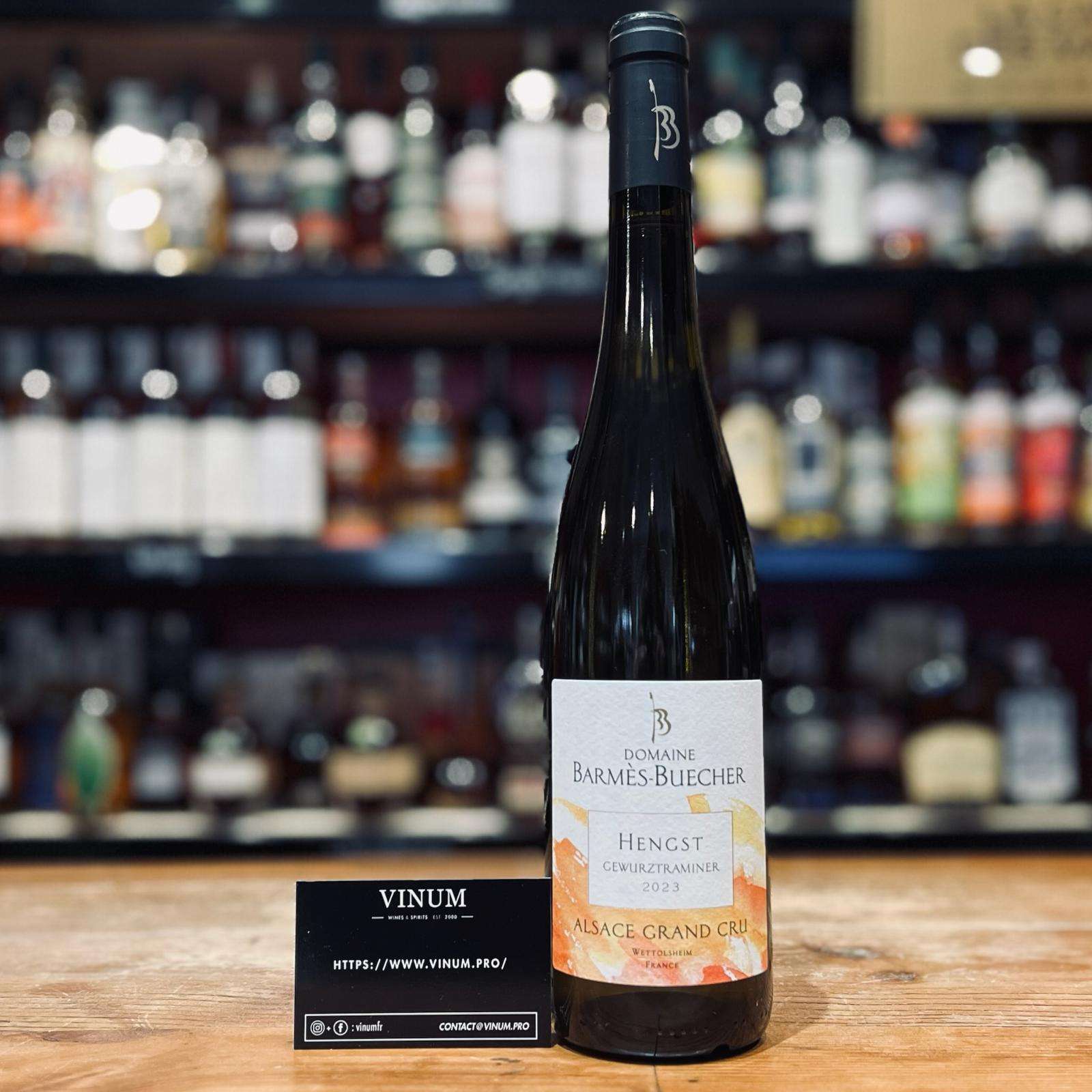Barmès-Buecher Gewurztraminer Grand Cru Hengst 2023 - Vins Rouges Harmonieux pour Chaque Occasion Barmès-Buecher Gewurztraminer Grand Cru Hengst 2023 - Vins Rouges Harmonieux pour Chaque Occasion
