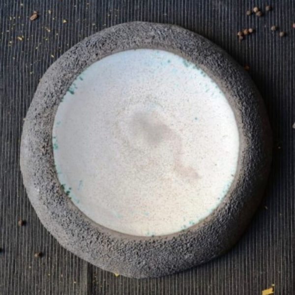 Bol  »éponge » Homatino Ceramics (25cm x 7.5cm) - Vins Rouges Harmonieux pour Chaque Occasion