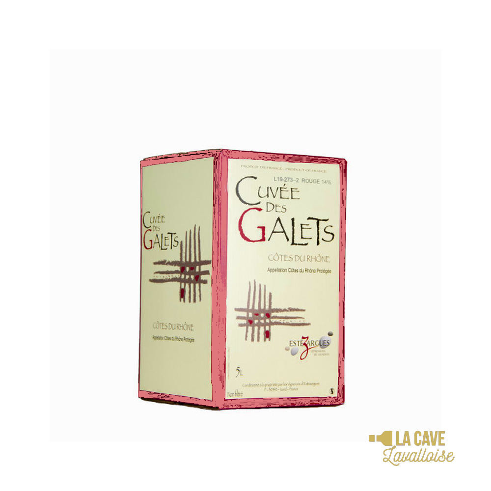 BIB Cuvée des Galets Rosé 5L - Vins Rouges Harmonieux pour Chaque Occasion BIB Cuvée des Galets Rosé 5L - Vins Rouges Harmonieux pour Chaque Occasion