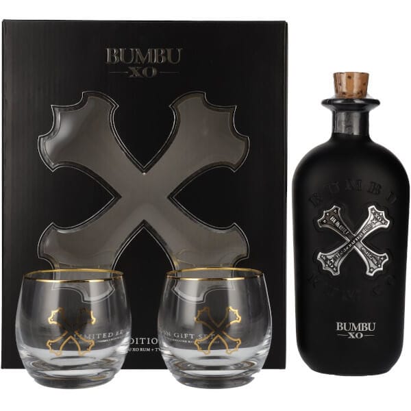 Bumbu XO + 2 verres - Vins Rouges Harmonieux pour Chaque Occasion Bumbu XO + 2 verres - Vins Rouges Harmonieux pour Chaque Occasion