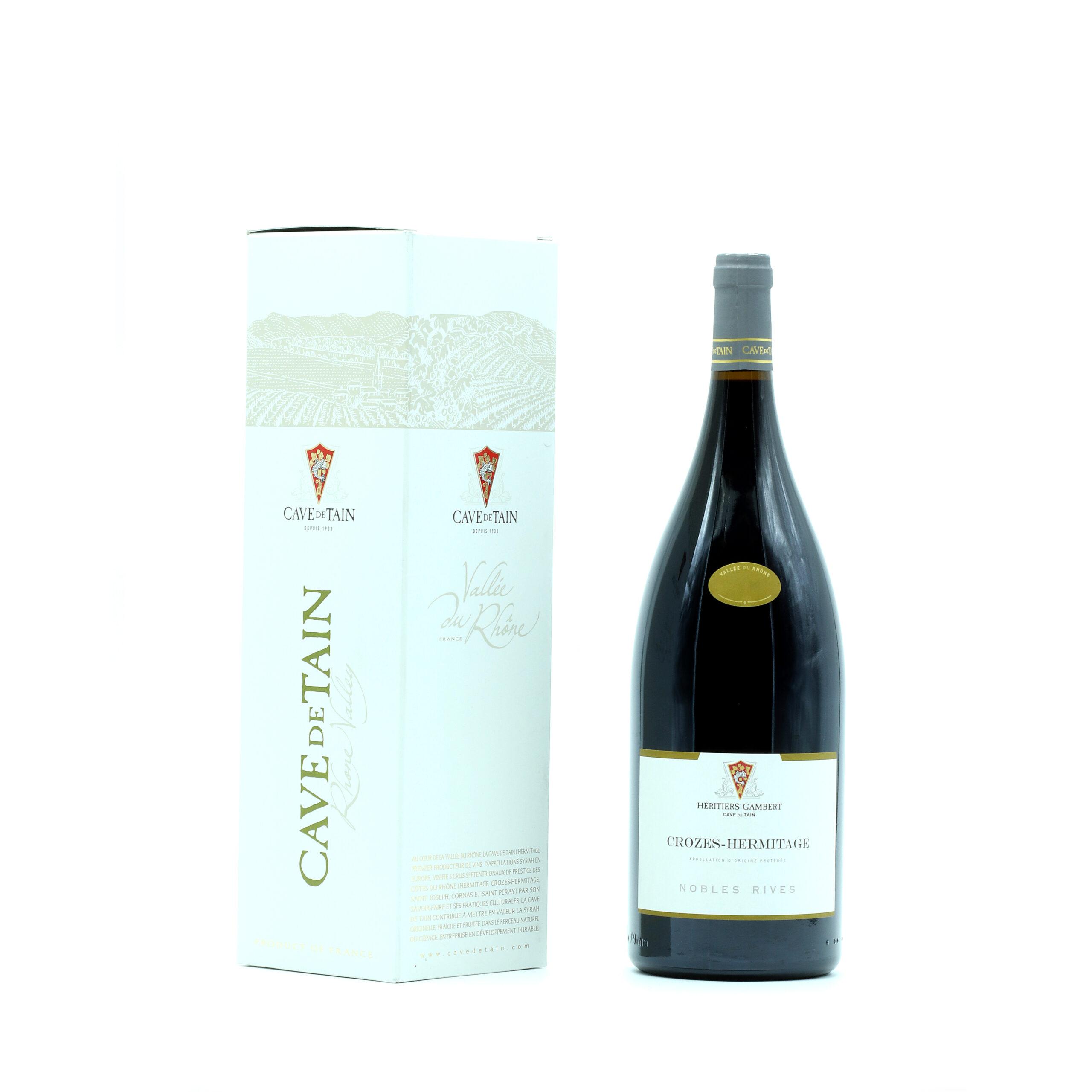 Cave de Tain magnum de Crozes Hermitage « Nobles Rives » - Vins Rouges Harmonieux pour Chaque Occasion Cave de Tain magnum de Crozes Hermitage « Nobles Rives » - Vins Rouges Harmonieux pour Chaque Occasion