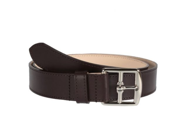 Ceinture femme en cuir doublé marron foncé 5057 Choisir - Vins Rouges Harmonieux pour Chaque Occasion