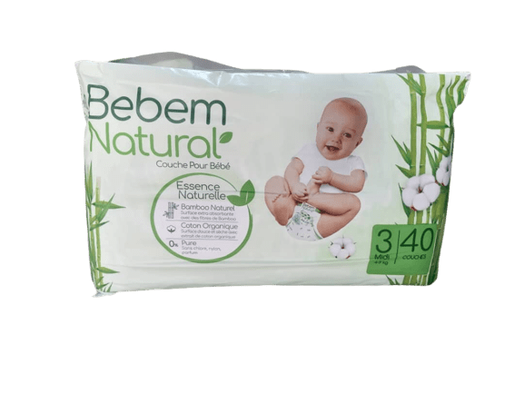 Bebem Natural Couche Bébé 3 Midi 40 Unités - Vins Rouges Harmonieux pour Chaque Occasion Bebem Natural Couche Bébé 3 Midi 40 Unités - Vins Rouges Harmonieux pour Chaque Occasion