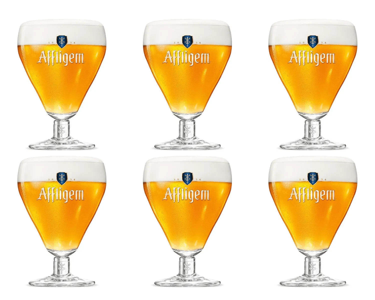 Affligem Bierglas (6x 300ml) - Vins Rouges Harmonieux pour Chaque Occasion Affligem Bierglas (6x 300ml) - Vins Rouges Harmonieux pour Chaque Occasion